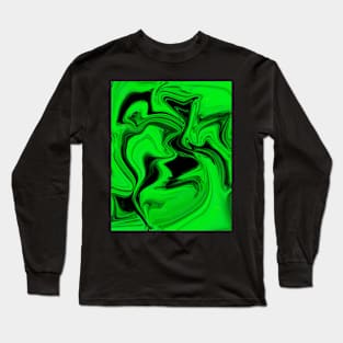 green waves Long Sleeve T-Shirt